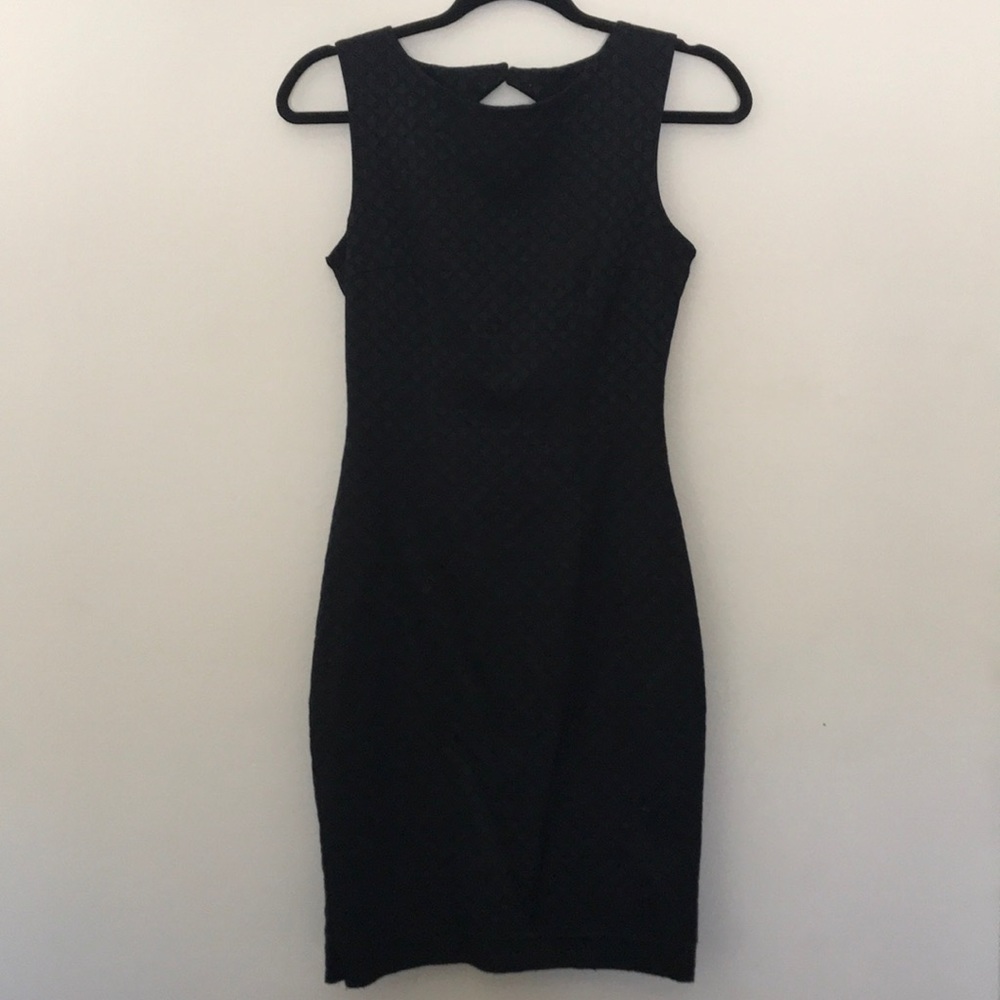 Sexy black dress